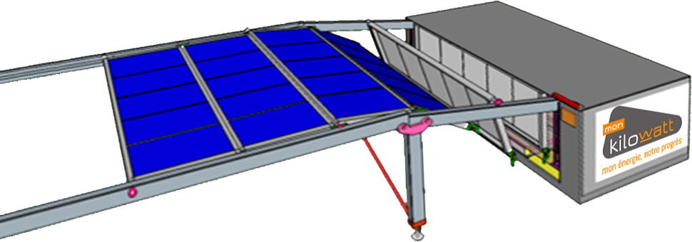 Principe de montage - Baies photovoltaïques